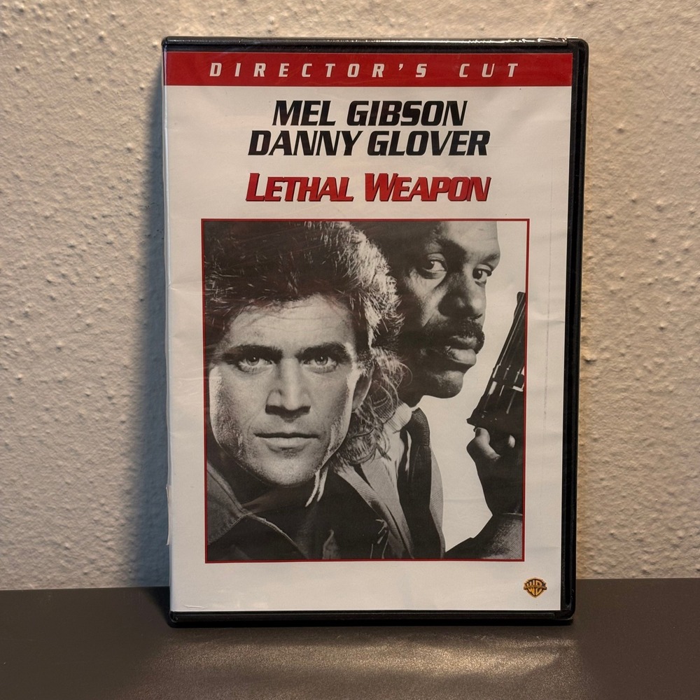 Warner Bros Lethal Weapon DVD Director's Cut New Sealed Mel Gibson‎ Danny Glover